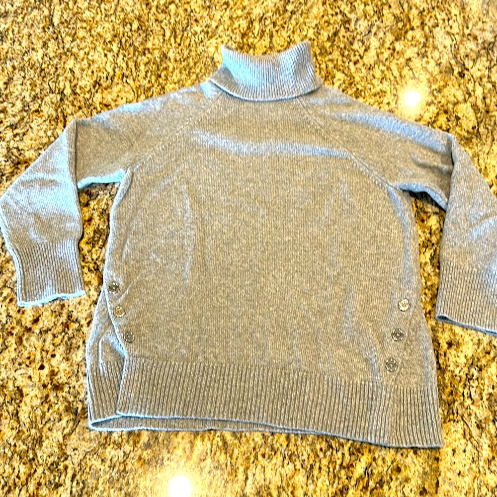 EUC Michael Kors turtleneck sweater - gray - sz M